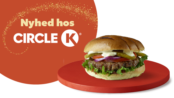 Nyhed hos Circle K - Beef Burger