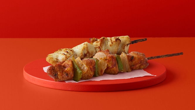 Smagfulde kyllingespyd til snacksulten