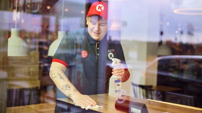 rengøring Circle K