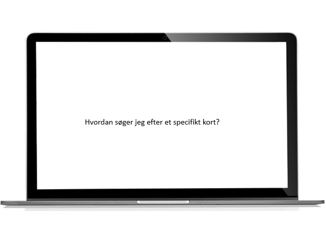 Hvordan søger jeg efter et specifikt kort