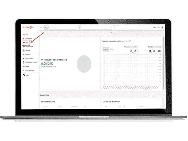Hvordan ændrer man købsmuligheder på flere kort på en gang i selvbetjening