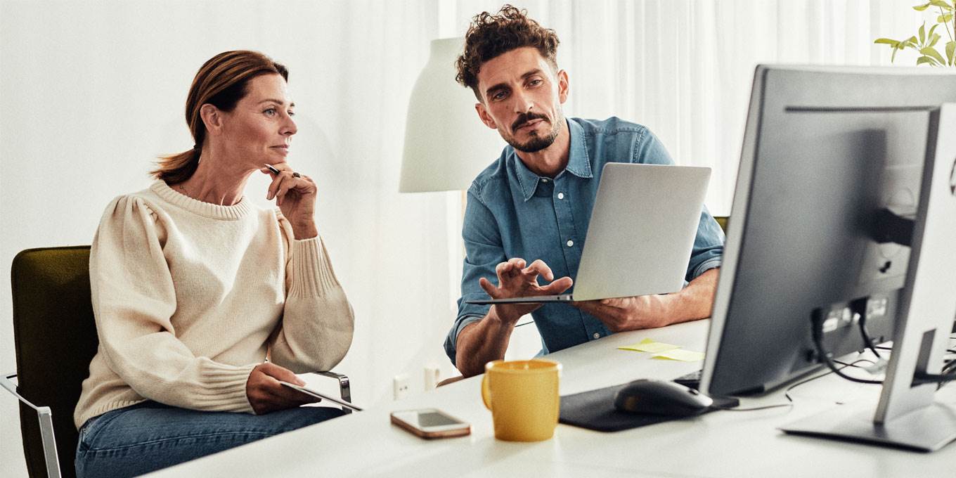 Erhvervskunde der nemt kan administrere erhvervskort