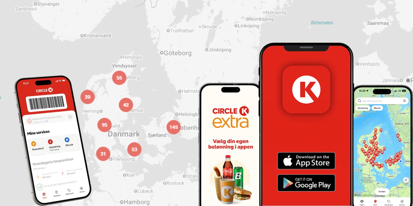 Circle K appen
