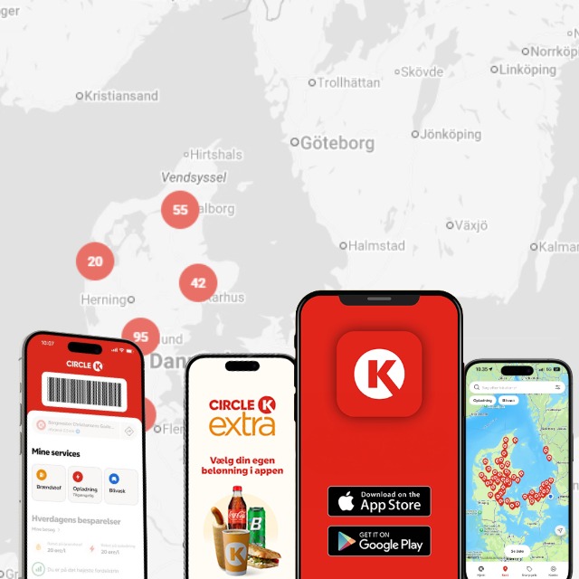 Circle K appen