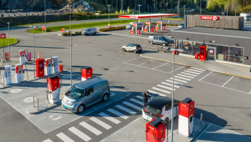 Elektriske varebiler hos Circle K