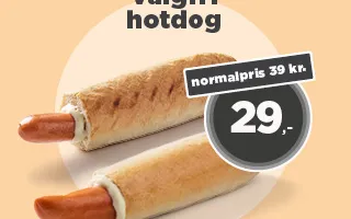 hotdog tilbud 
