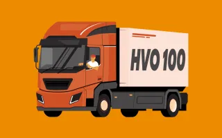 HVO 100 Truck Orange Card