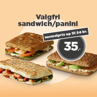 sandwich tilbud