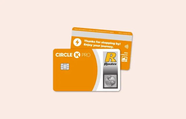 Circle K Erhvervskort