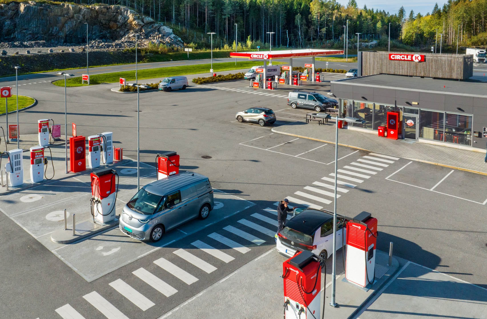 Elektriske varebiler hos Circle K